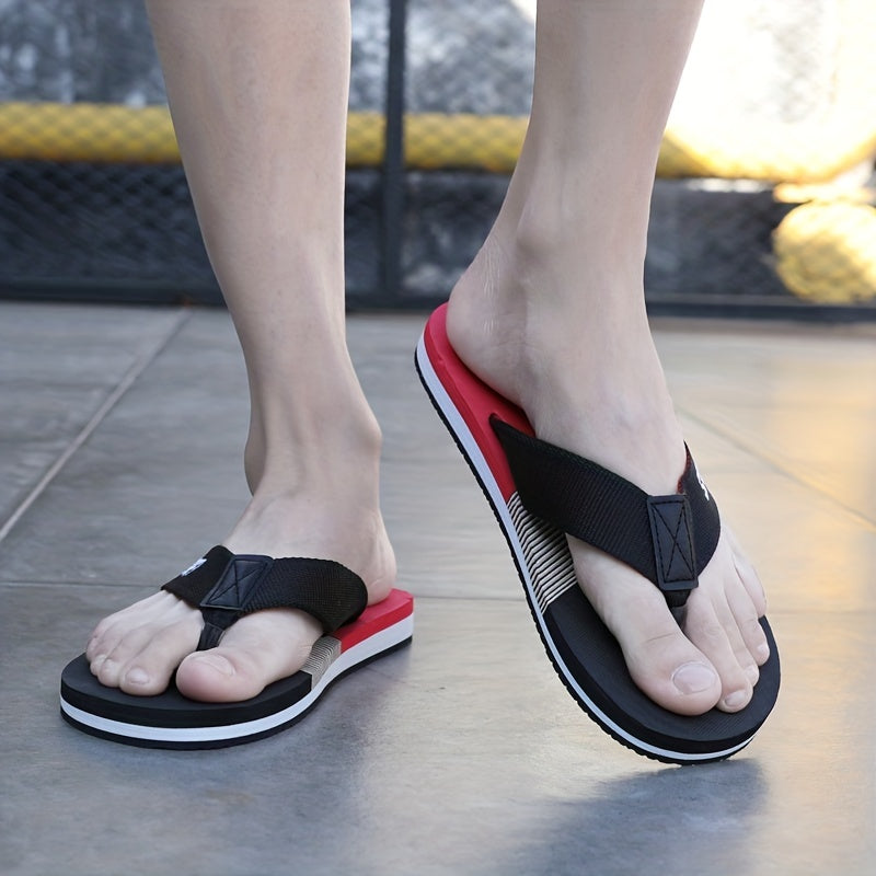 Men's Indoor Casual Flip Flops Summer Home Slippers