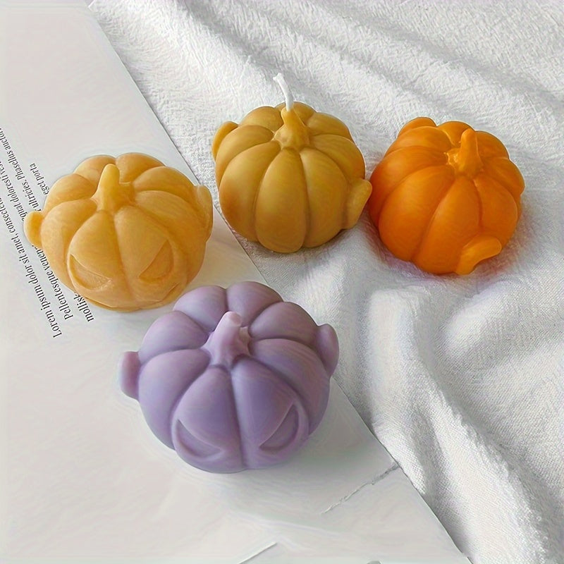 Pumpkin Shape Aromatherapy Candle Halloween Gift