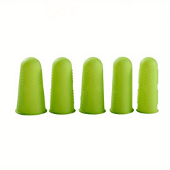 10pcs Silicone Finger Protective Cover Cut-proof Heat-resistant Finger Cover