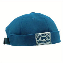 Retro Patch Melon Skin Hat Street Landlord Beret Hat