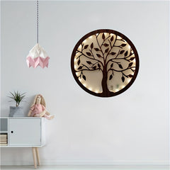 Retro Wooden LED Light Board Home Decoration Wall Hanging