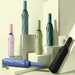 Automatic Folding Umbrella UV Protection Sunshade Gift