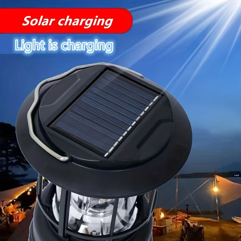 High Brightness Portable Emergency Lights Solar Energy Charging