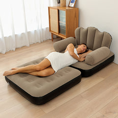 Inflatable Sofa Lounge Chair 5-in-1 Office/Home Rest Folding Sofa Bed