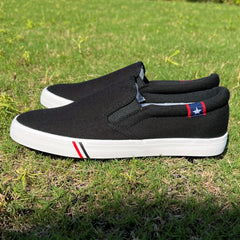 Men's Breathable Canvas Slip On Shoes for Jogging