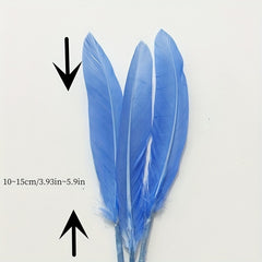 50pcs Small Straight Feather Pack - Artwork Creative Art Materials