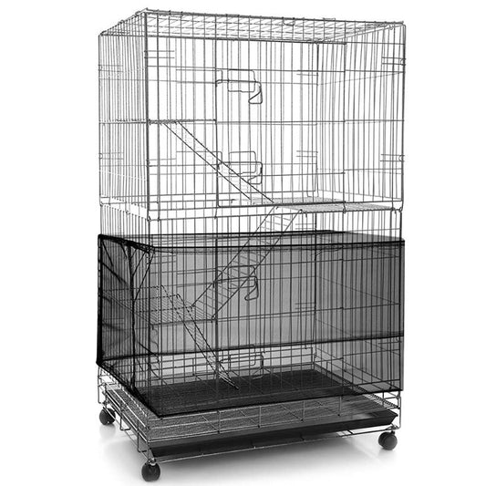 Nylon Mesh Bird Cage Cover Protects Birds from Predators and Sunlight