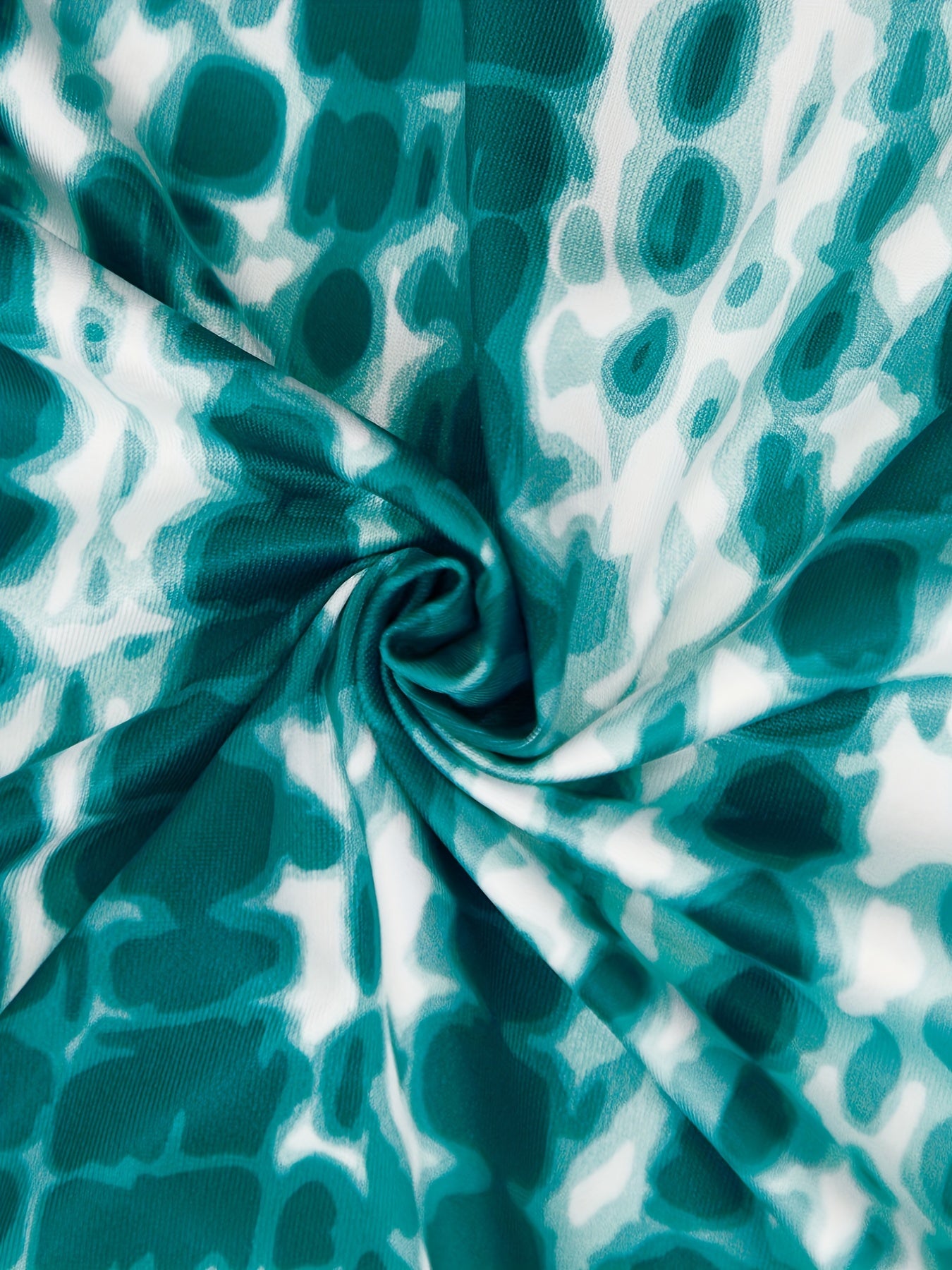  Tie Dye Long Sleeve Open Front Cardigan