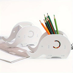 Creative Elephant Whale Desktop Office Stationery Pen Holder