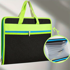 A4 Portable File Folder 13 Pocket Expanding File Folder C