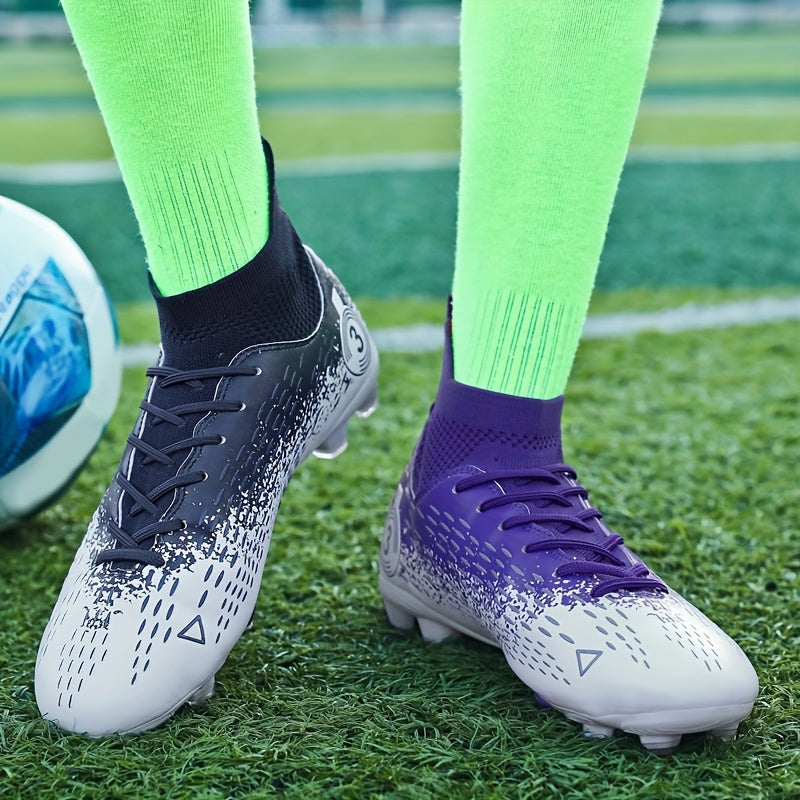 AG Cleat Soccer Shoes Outdoor Training Shoes for Men and Women
