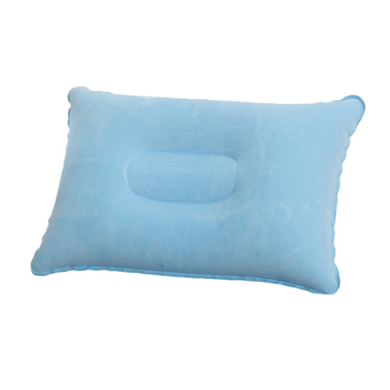 Portable Inflatable Pillow for Camping & Flocking