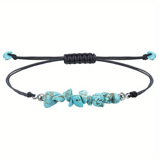 Stone Decor Bracelet Beaded Bracelet For Women & Girls