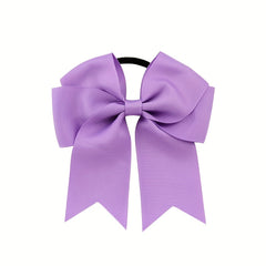 Dovetail Streamer Bow Hair Tie Leather Hair Rope