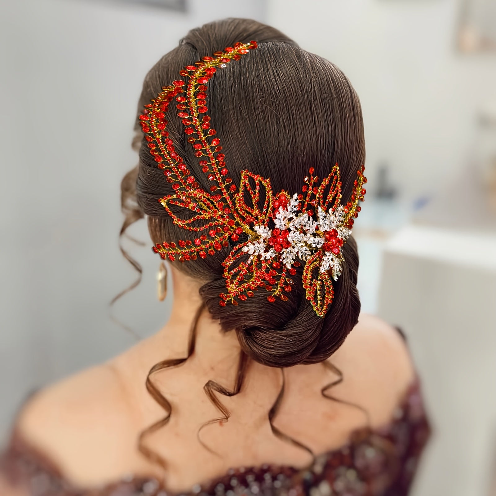 Bridal Hair Clip for Wedding Veil HP254