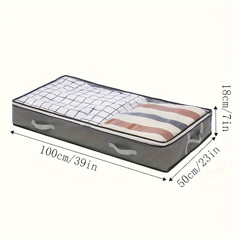 4pcs Clothing Quilt Storage Bag Under Bed Sorting Bag