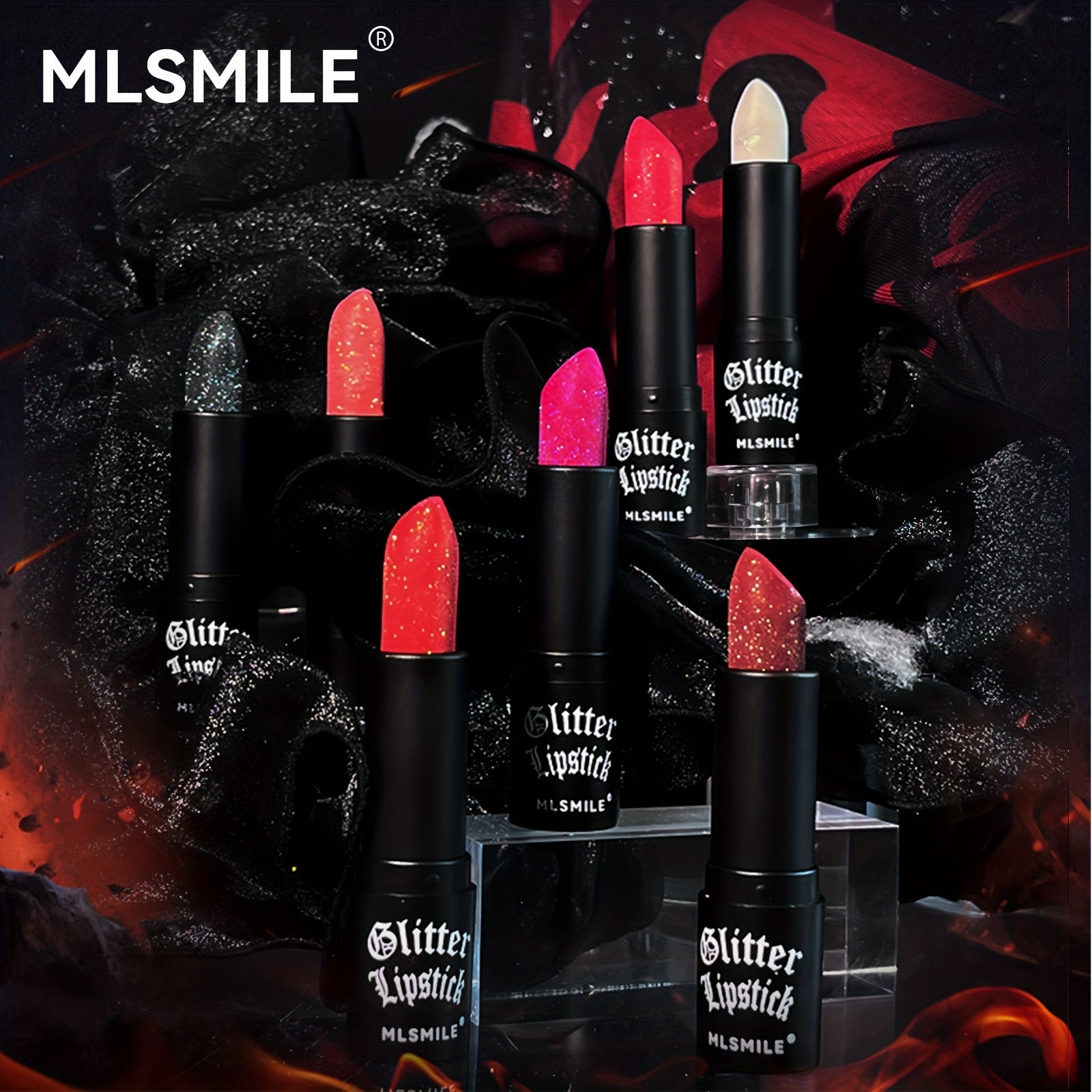 Glitter Waterproof Halloween Lipstick