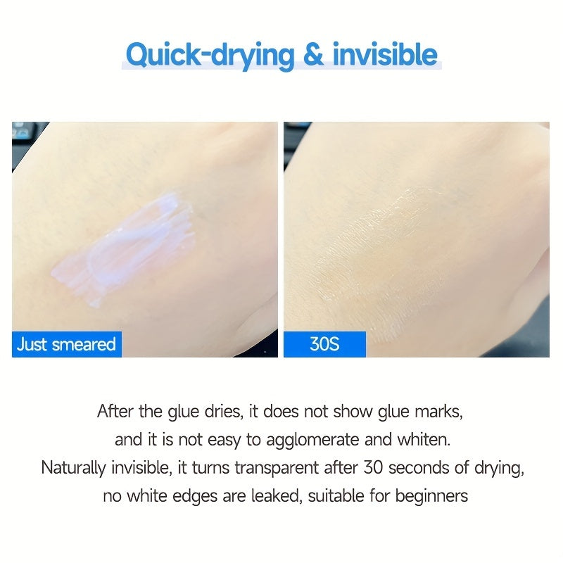 4pcs False Eyelashes Extension Kit Eyelash Adhesive Glue Ring Eyelash Brush