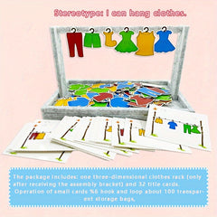 Qixi Colorful Puzzle Toy for Kids Interactive Learning & Drying Game