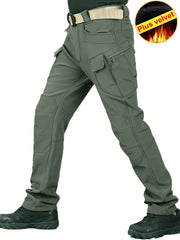 Men's Fleece Thermal Tactical Pants Waterproof Military Outdoor Pants