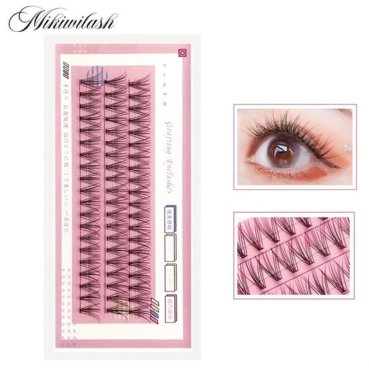 60pcs 10D Cluster Lashes for DIY Eyelash Extensions at Home