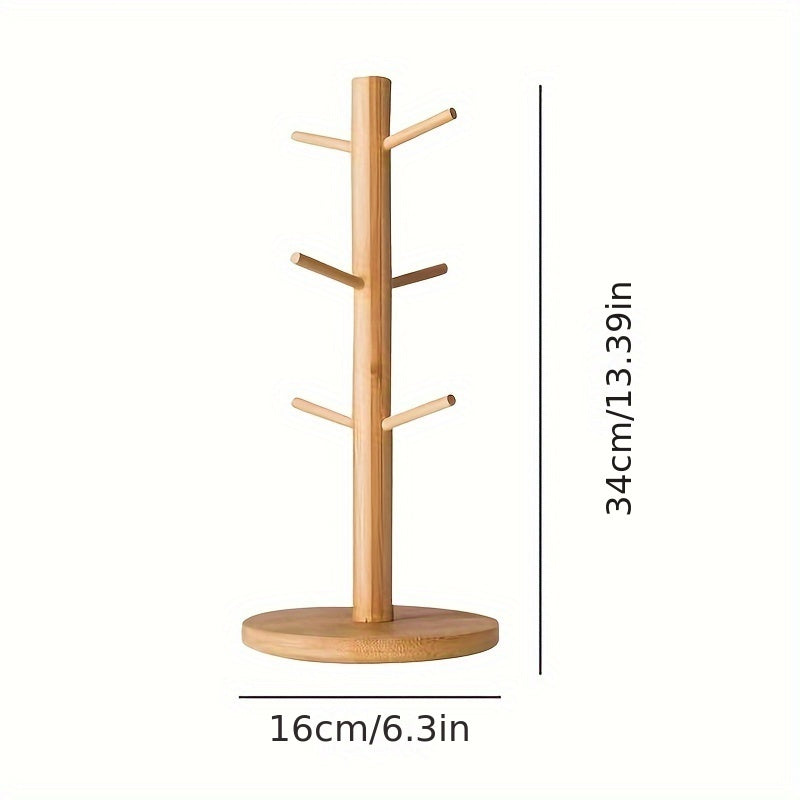Wooden Cup Holder Tree Household Creative Glass Cup Tea Cup Holder