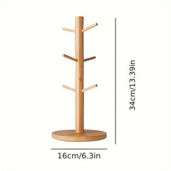 Wooden Cup Holder Tree Household Creative Glass Cup Tea Cup Holder
