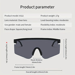 Outdoor Cycling Sunglasses For Men Women Windproof Dustproof Colorful Lens