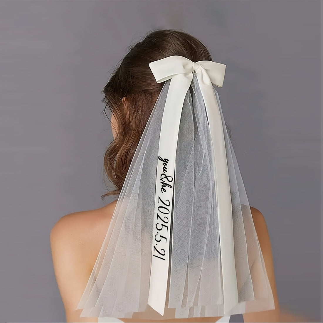 Personalized Veil Birthday Party Gothic Funeral