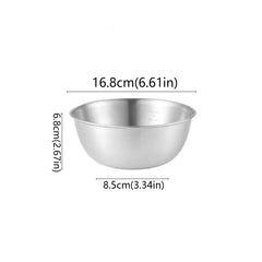 Stainless Steel Egg Beater Bowl for Efficient Whipping
