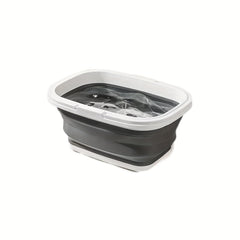 1pc Portable Folding Bucket Wash Tub Camping Beach Lawn