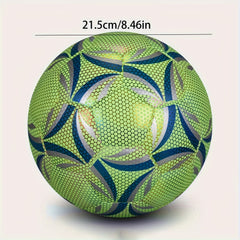 Reflective Soccer Ball No 5 for Competition and Training