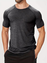 Men's Stretch Quick Dry Fitness T-shirt Summer Gift