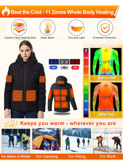 Women's Heated Jacket for Outdoor Activities