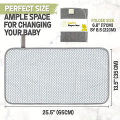 Waterproof Baby Diaper Changing Pad for Stroller or Diaper Bag