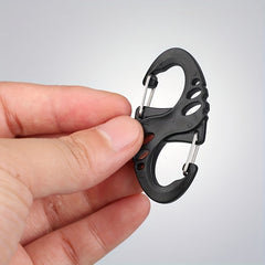 Mini Spring Buckle Carabiner for Camping Hiking