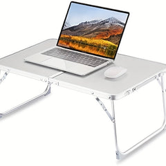 Foldable Laptop Table Bed Dining Space Saving Desk