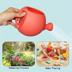 Silicone Watering Can Toy for Toddlers Bathing, Beach & Garden Play
