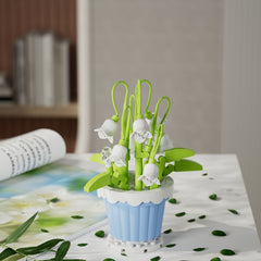 Micro Particle DIY Puzzle Toy Flower Potted Decoration Gift