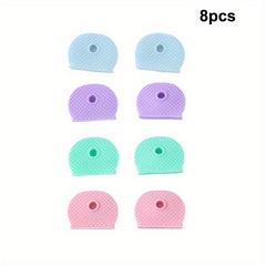 12pcs Silicone Key Cover Protective Sleeve Soft Key Case