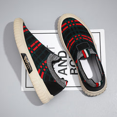 Men's Knit Slip On Casual Shoes Breathable Lightweight