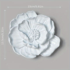 Resin Flower Wall Decorations for TV Background Wall