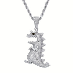 Boys Dinosaur Pendant Necklace Holiday Party Gift