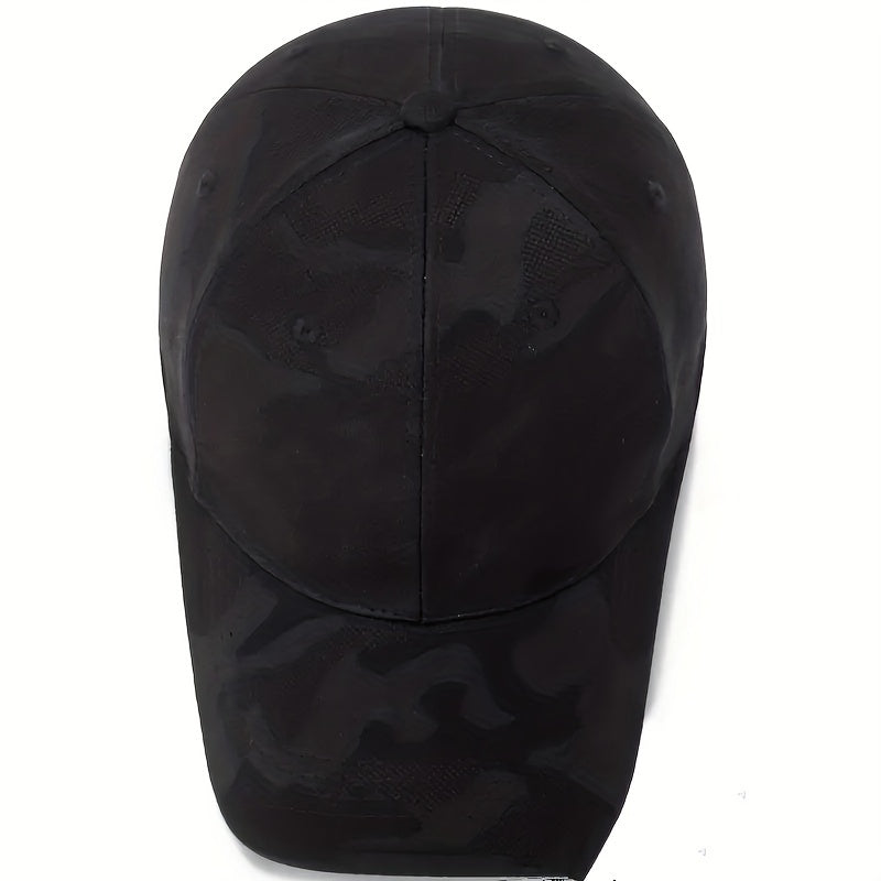 Men's Camo Baseball Cap Adjustable Sunhat Sport Headdress