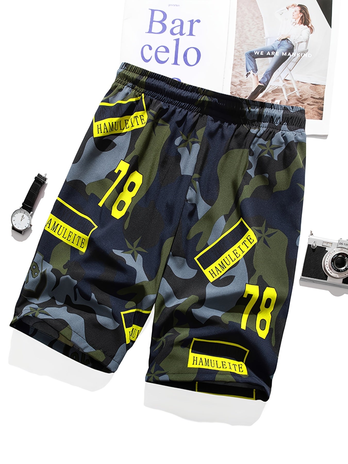 Men's Breathable Quick Drying Loose Fit Shorts