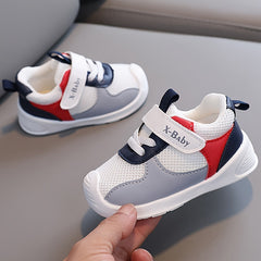 Baby Boys Mesh Sneakers Lightweight Anti Slip Shoes Spring Autumn