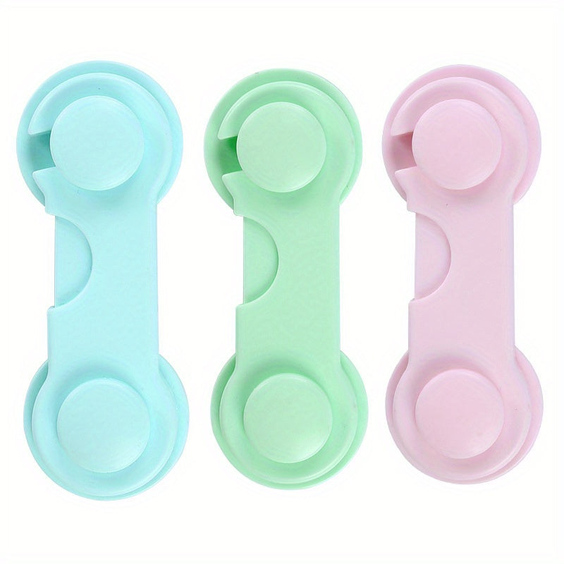 3 Pack Child Safety Cabinet Locks - Baby Safety Locks For Cabinets