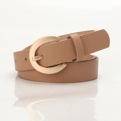 Women's PU Leather Waist Belt for Jeans Pants Dress