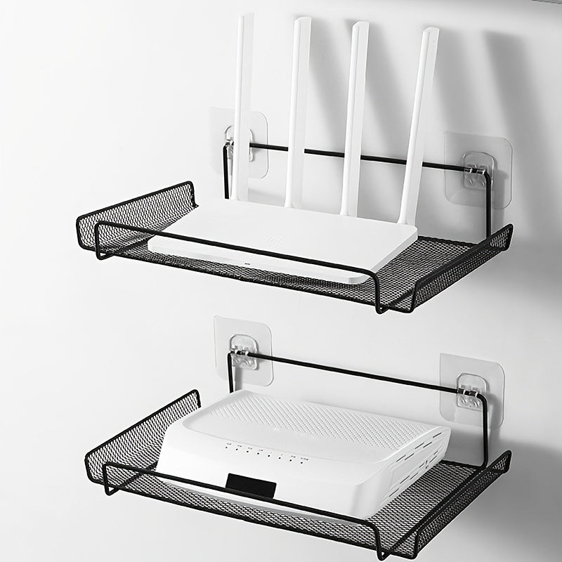 Wall Mounted Router Rack and TV Top Box Holder