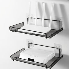 Wall Mounted Router Rack and TV Top Box Holder